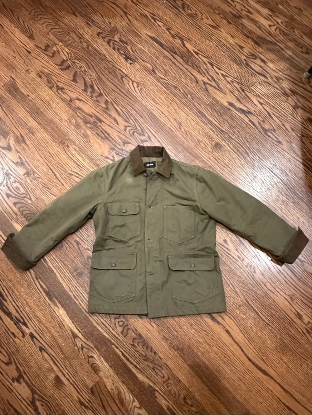 Buck Mason Dry Waxed Canvas Jacket